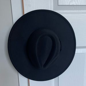 Black Fedora Hat